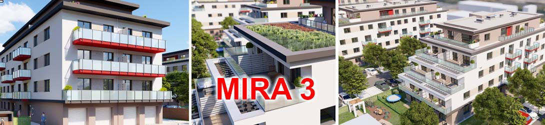 Új építésű lakás, lakópark - Mira-3 lakópark Szombathely